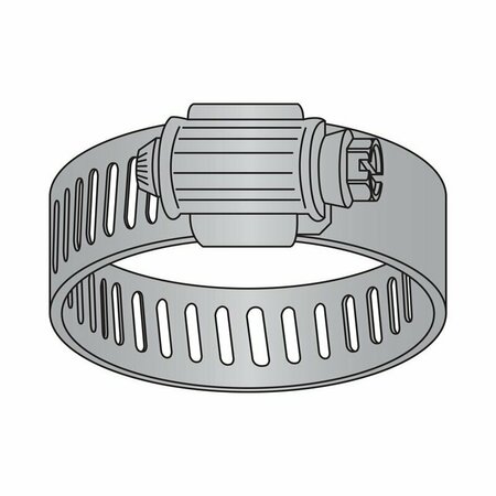 HERITAGE Hose Clamp, Gen Purp, SAE #6 ZC/SS200 HCGP-P22-006-500